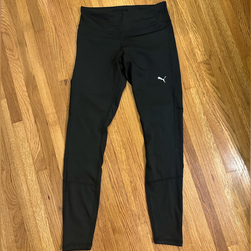 PUMA women’s black athletic leggings size small